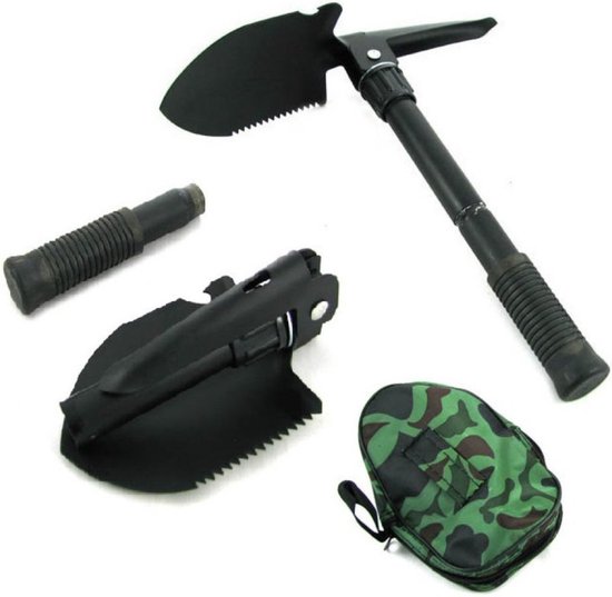 Lichtgewicht Opvouwbare Schep Zaag Gereedschap Inklapbare Set Survival Camouflage Compacte Outdoor