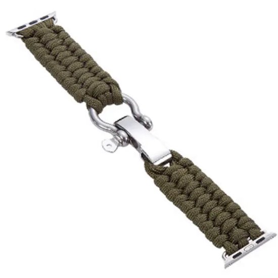 Bracelet de montre Applewatch cool -42/ 44/45/49mm- cordon de survie- fermoir en métal réglable
