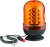 Zwaailamp LED Oranje - Waarschuwingslamp - Magneet - 12-24V
