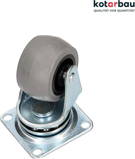 KOTARBAU 4 stuks meubelwielen 40 mm alle vloeren geschikte zwenkwielen rubberen wielen transportwielen sofarollen schuifregelwielen gereedschapswielen zware wielen KOTARBAU 4 stuks meubelwielen 40 mm alle vloeren geschikte zwenkwielen rubberen wielen transportwielen sofarollen schuifregelwielen gereedschapswielen zware wielen