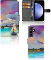Smartphone Hoesje Geschikt voor Samsung Galaxy S23 FE Case ontwerpen Boat