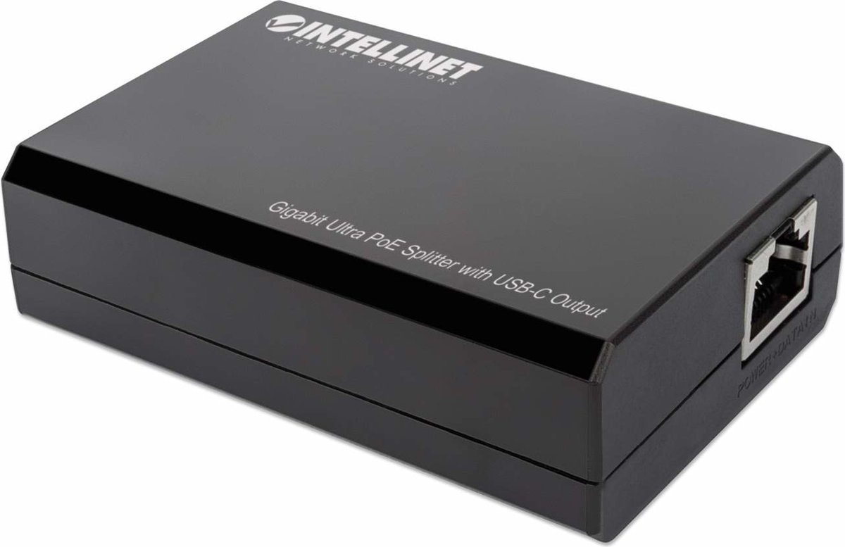 INT Gigabit Ultra PoE Splitter with USB-C Output