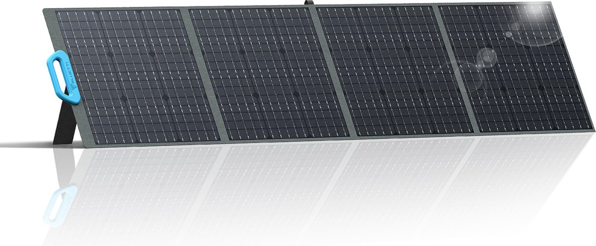 BLUETTI PV200 zonnepaneel, 200 W, opvouwbaar zonnepaneel voor draagbare zonnegeneratoren, fotovoltaïsche module, zonne-installatie voor onafhankelijk systeem, voor tuin, balkon, caravan, naar buiten - Bluetti