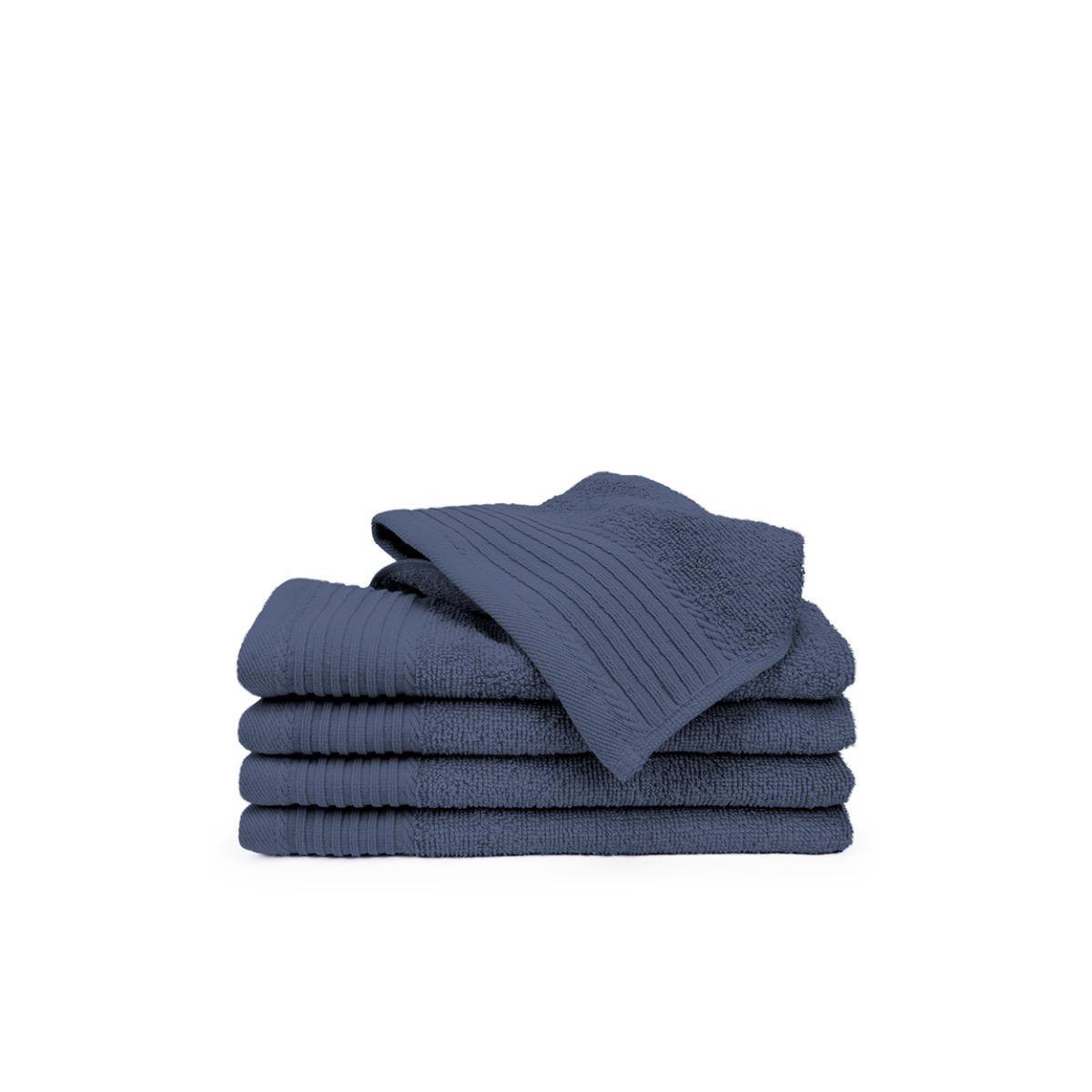 The One Voordeel Gastendoekjes Denim 30x50cm 5 stuks