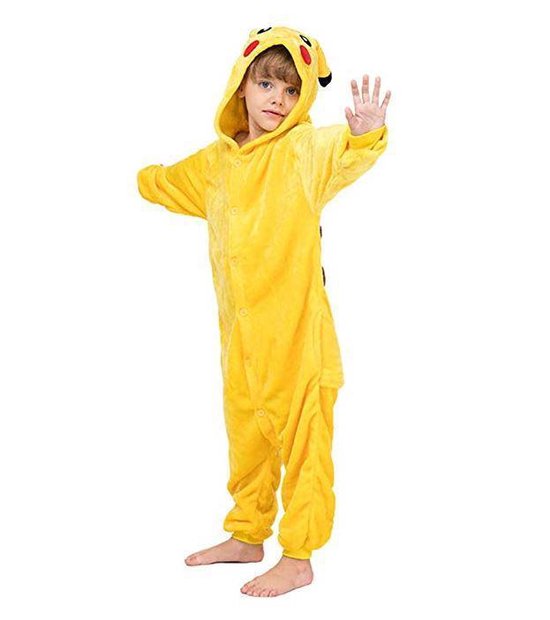 Pikachu Onesie Pokémon huispak jumpsuit pyjama kinderen 104