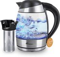 Philips Waterkoker HD9339/80 glas met sensor verlichting
