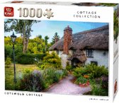King - Legpuzzel 1000 stukjes Cotswold Cottage - Cottage Collection - volwassenen - puzzel volwassenen - puzzels - 1000 stukjes