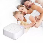 White Noise Machine - Inclusief USB Kabel - Witte Ruis Machine - Slaap Geluiden - Slaapmachine Baby - Slaap Hulp - Slaap Lekker Box