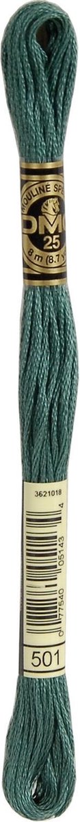 DMC Borduurgaren-501 Groen