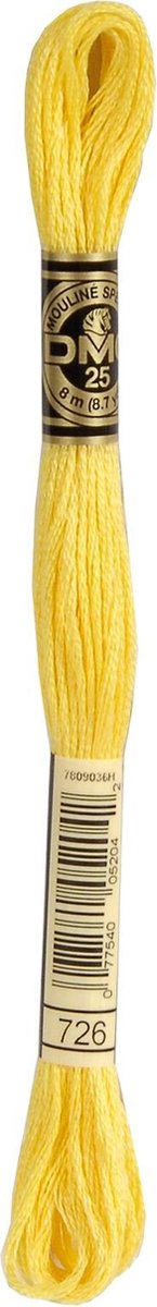 DMC Borduurgaren-726 Geel