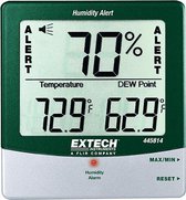 Extech 445814 - vochtigheidsmeter en thermometer - dauwpunt - alarm