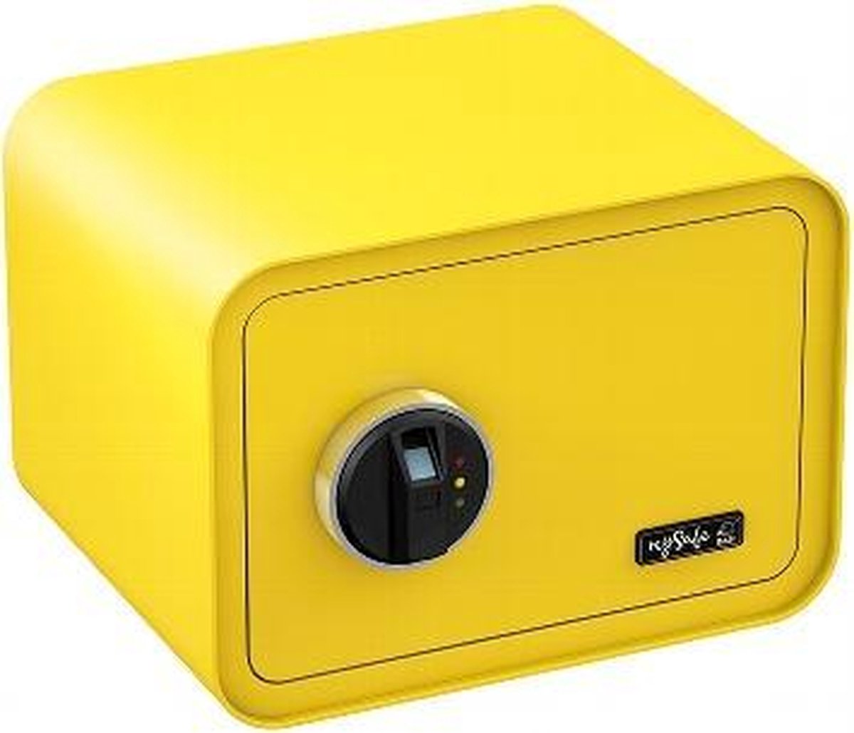 mySafe 350 Kluis met vingerprint geel