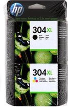 Inktcartridges HP 304XL DUO zwart + kleur