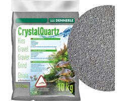 Dennerle Kristal Kwartsgrind Leigrijs - Aquarium grind - Inhoud: 10 kilo