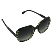 Visionmania Zonnebrillen Dames Vierkant -  Groen/Zwart