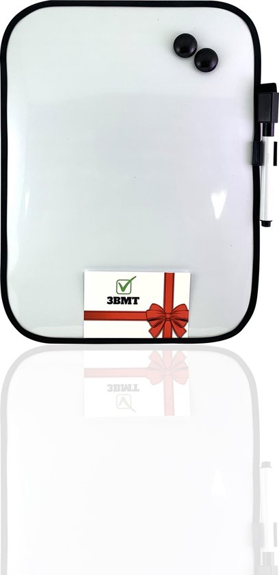 Magnetisch Whiteboard Zwart En Wit 62 X 62.5 X 197 Cm Eps