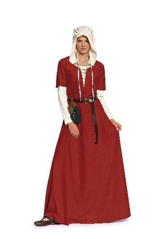 Burda Naaipatroon 7468 - Middeleeuwse jurk en kapje - 