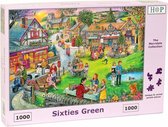 Sixties Green Puzzel 1000 stukjes