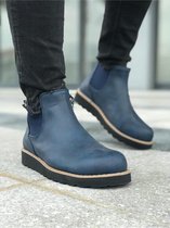 Chekich CH045 ST MEN'S BOOTS NAVY BLUE