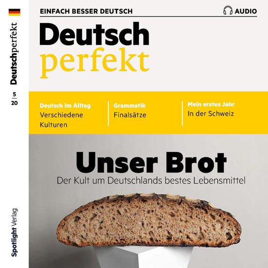 Deutsch lernen Audio - Unser Brot - cover