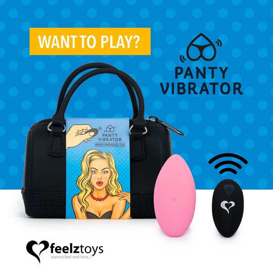 FeelzToys Panty Vibrator - Vibrator - Roze