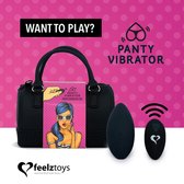 FeelzToys Panty Vibrator - Vibrator - Zwart