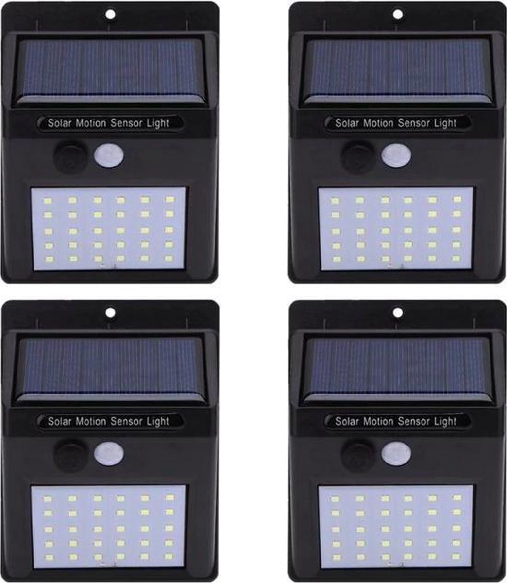 GoodRey ™ 4 stuks Automatische Solar LED lamp 30 LED