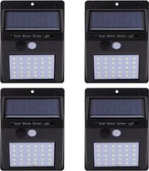 Eagle Electronics - Automatische Solar LED lamp - 30 LED - Bewegingssensor - Zonne-energie - 4 stuks