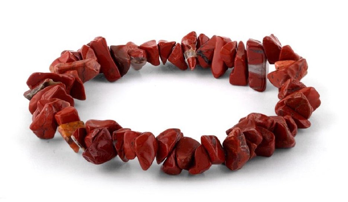 Chips Stones Armband Red Jasper
