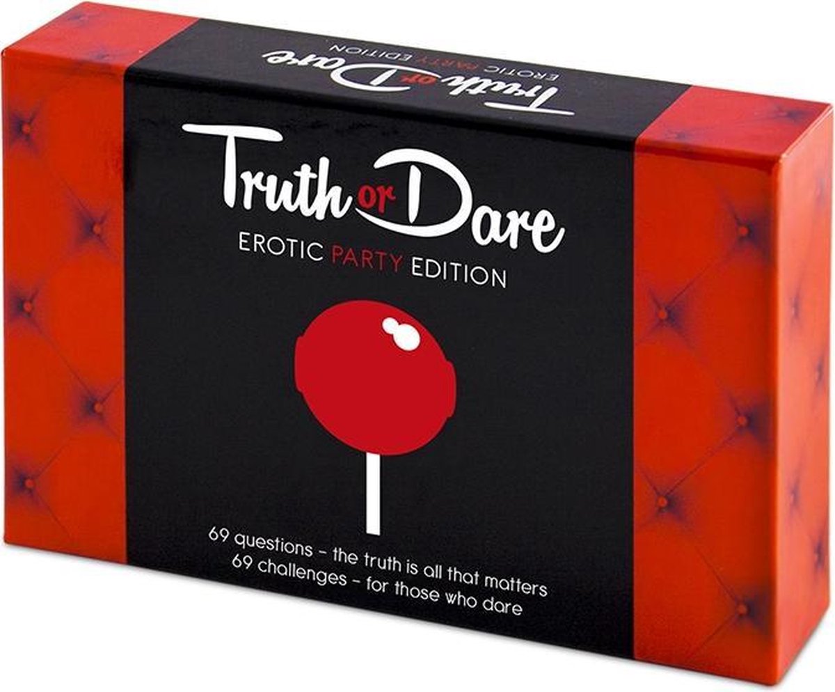 Tease and Please Truth or Dare Erotic Party Edition - EN Rood foto