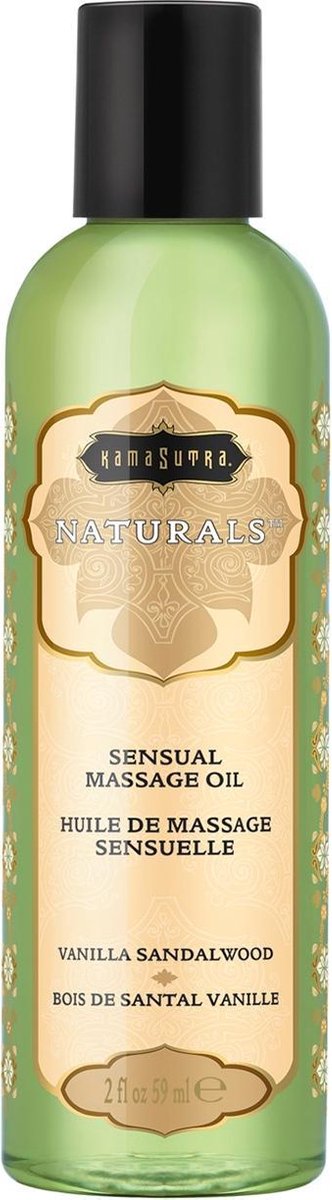Kama Sutra - Naturals Massage Olie Vanille Sandelhout 59 ml