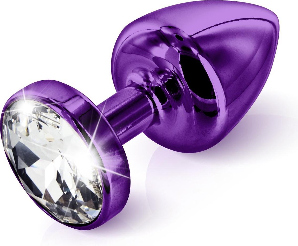 Goedkoopste Diogol - Anni Butt Plug Rond Paars 25 mm