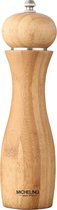 MICHELINO | Handmatige kruidenmolen bamboe (21.5 CM) - zout- en pepermolen hout