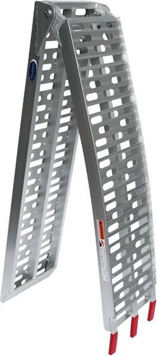 Goedkoopste Datona® - Extra stevige aluminium oprijplaat opklapbaar - 225 cm rijplaat rijgoot
