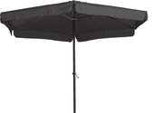 Garden Impressions Delta parasol - 300 cm - carbon black/ donkergrijs