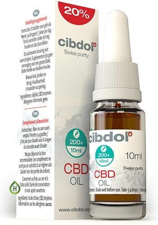 CBD Olie (20%) – 10ML Cibdol
