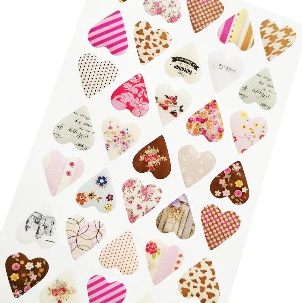 DIY Scrapbook 3D stickers 45 stuks 1 vel