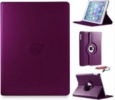 Coque violette pour iPad 2/3/4 offrant une stabilité et une solidité des couleurs supplémentaires et un stylet Hoesjesweb extensible, une housse Apple iPad, une housse iPad