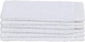 Seahorse Ridge washand 16 x 21 cm white (per 6 stuks)
