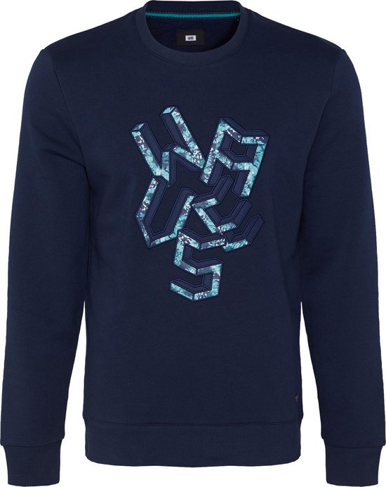 | WE Fashion Heren sweater met opdruk Maat 3XL Heren sweater met opdruk | 95135731 WE Fashion