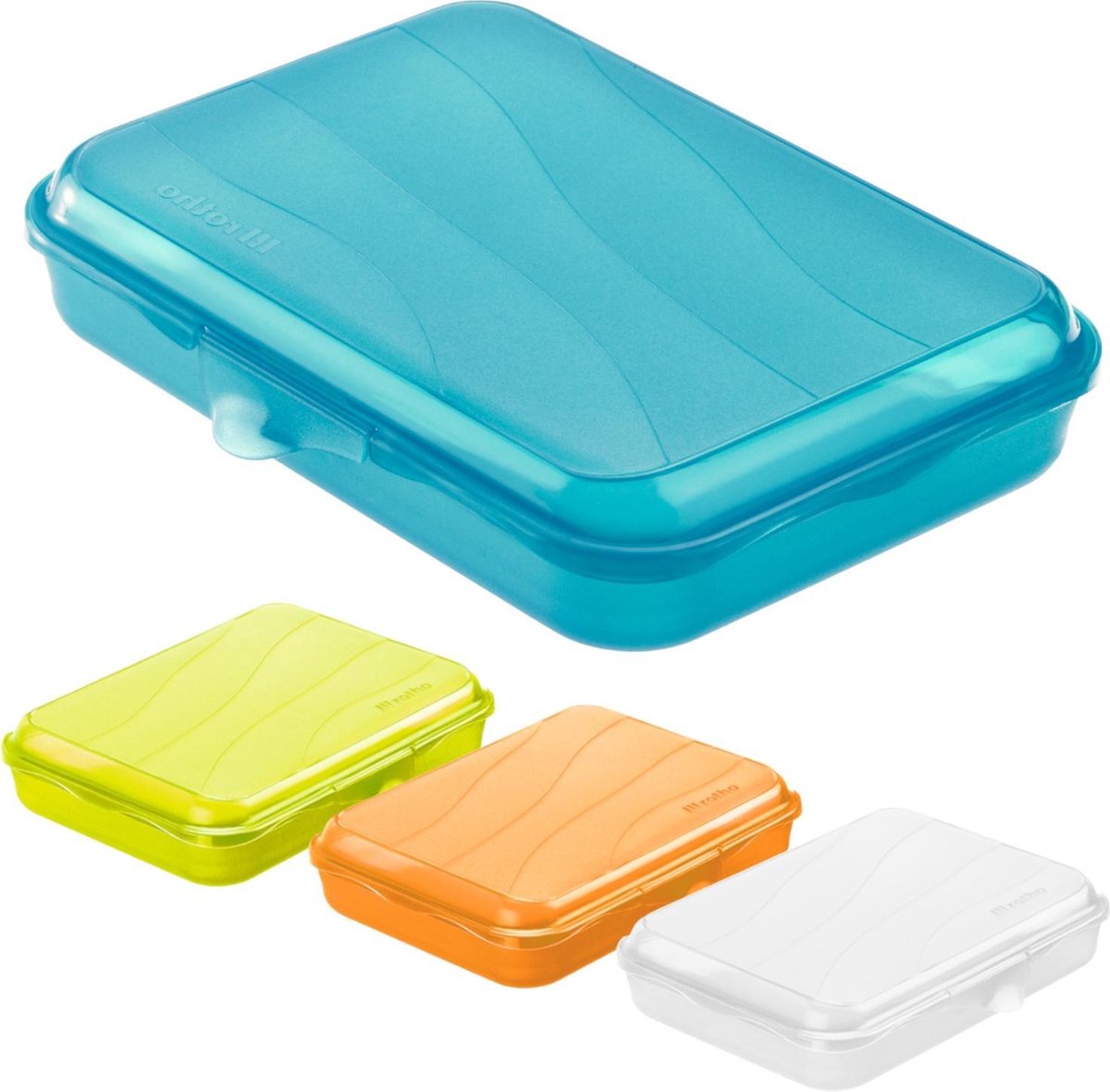 Rotho FUN Lunchbox 0.75L Transparant