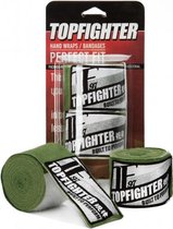 Topfighter Bandages Perfect Fit Groen 500cm