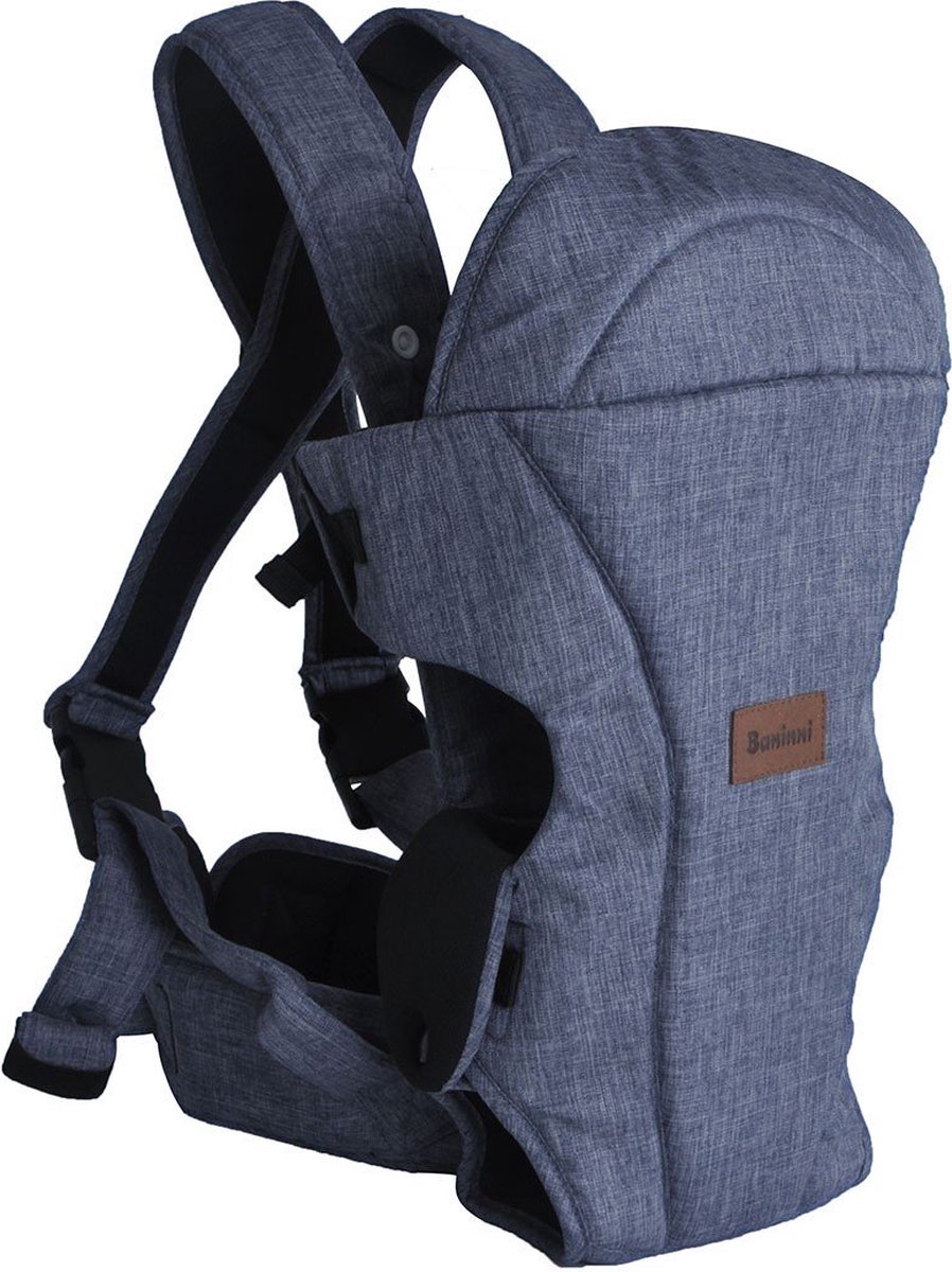 Baninni Porte Bébé - Sacco 2-In-1 Noir - Zesso - Porte-bébés