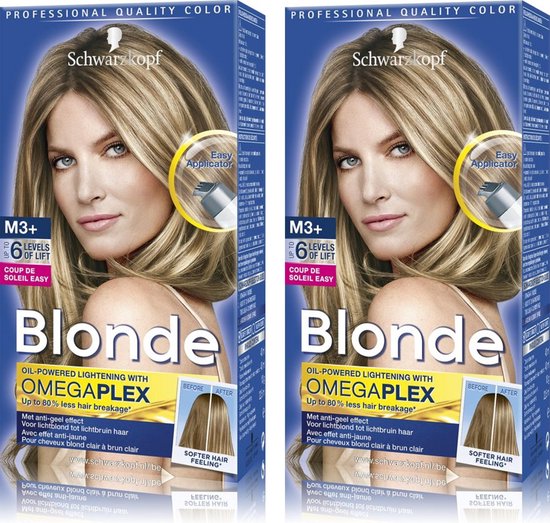 Schwarzkopf Blonde Easy highlighter super plus - 3 st - voordeelverpakking  | bol.com