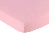 Hoeslaken jersey roze 40 x 80 cm