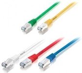 Equip 605678 Patch cable Cat.6A, S/FTP (PIMF) LSOH, orange, 15m