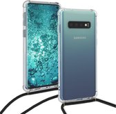 Telefoonhoes met koord voor Samsung Galaxy S10 telefoontasje crossbody