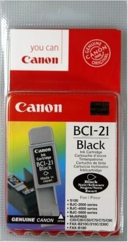 Compatible Canon BCI-21 Ink Cartridge Package Deal | 20 Pack
