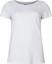 WE Fashion Dames T-shirt van biologisch katoen - Maat 3XL
