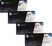 HP 307A Rainbowkit (CMYK) CE743A, CE740A, CE741A, CE742A